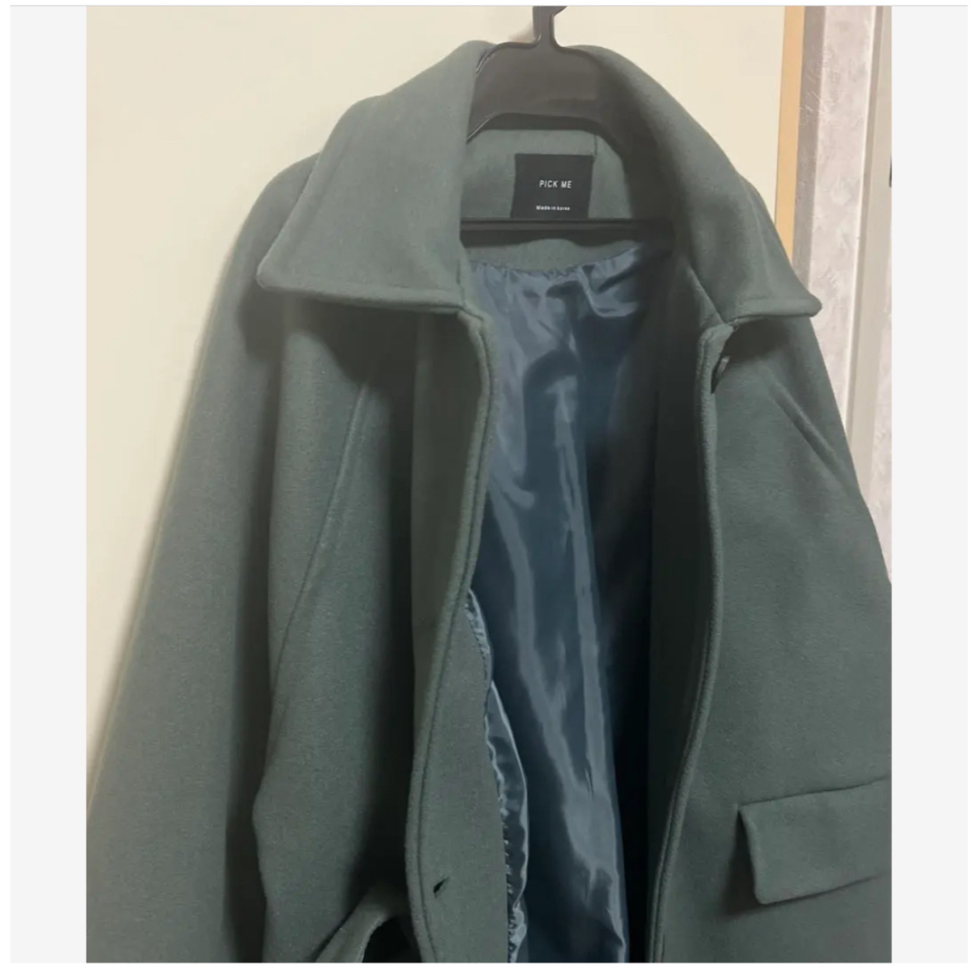 dholic(ディーホリック)のDHOLIC ／ラグランスリーブボクシーロングコート レディースのジャケット/アウター(ロングコート)の商品写真