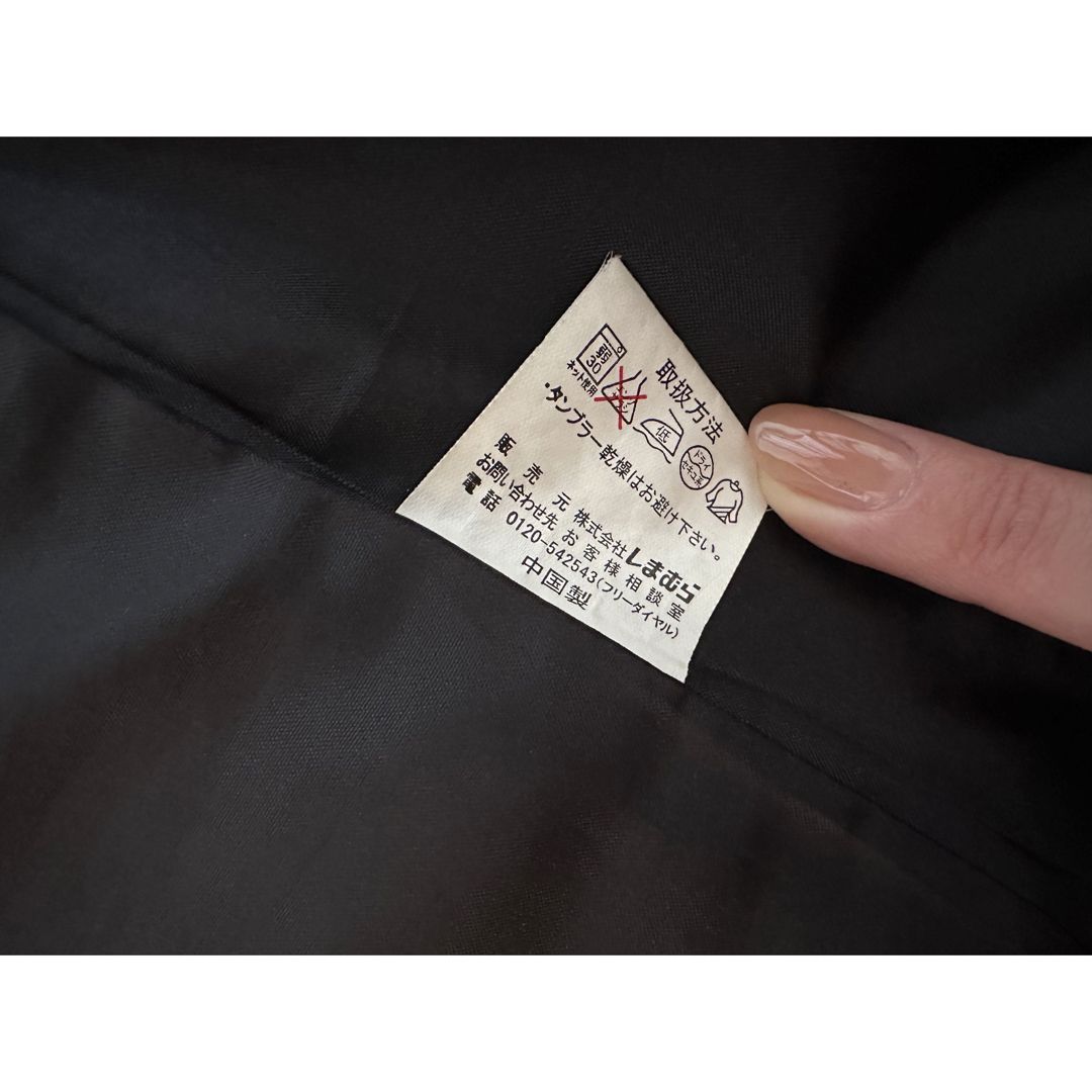 しまむら(シマムラ)のブラックスーツ　3点セット　13号サイズ(LL 2L) レディースのフォーマル/ドレス(スーツ)の商品写真