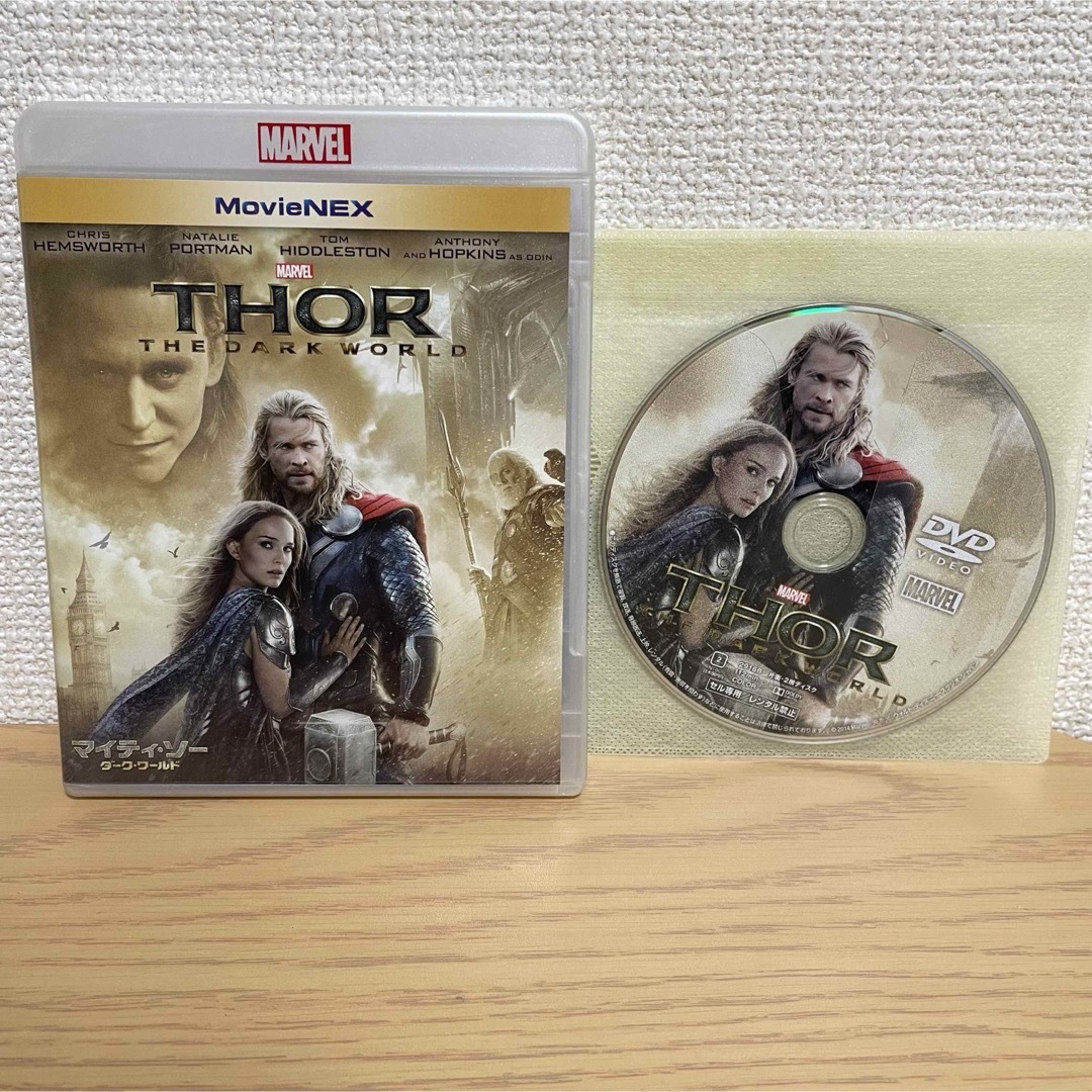 MARVEL(マーベル)のマイティ・ソー 4作品 MovieNEX 全作セット DVDのみ ケースなし エンタメ/ホビーのDVD/ブルーレイ(外国映画)の商品写真