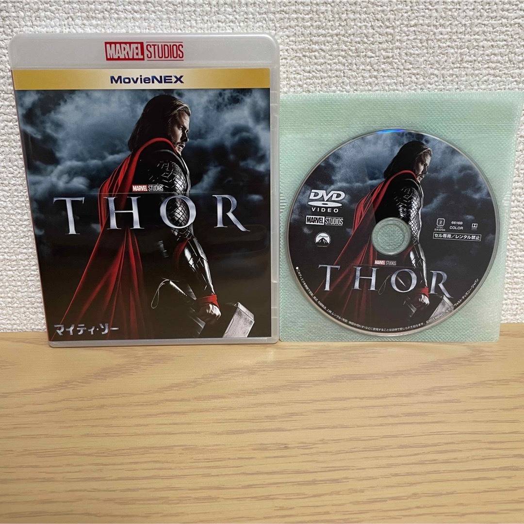 MARVEL(マーベル)のマイティ・ソー 4作品 MovieNEX 全作セット DVDのみ ケースなし エンタメ/ホビーのDVD/ブルーレイ(外国映画)の商品写真