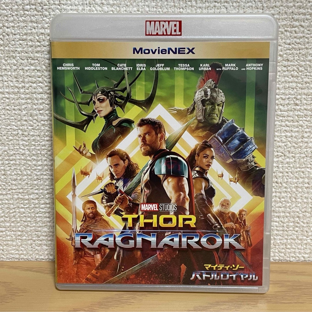 MARVEL(マーベル)のマイティ・ソー 4作品 MovieNEX 全作セット ケース&Blu-ray エンタメ/ホビーのDVD/ブルーレイ(外国映画)の商品写真