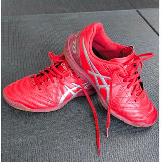 アシックス(asics)の25.0☆asics カルチェットWD8 フットサル(シューズ)