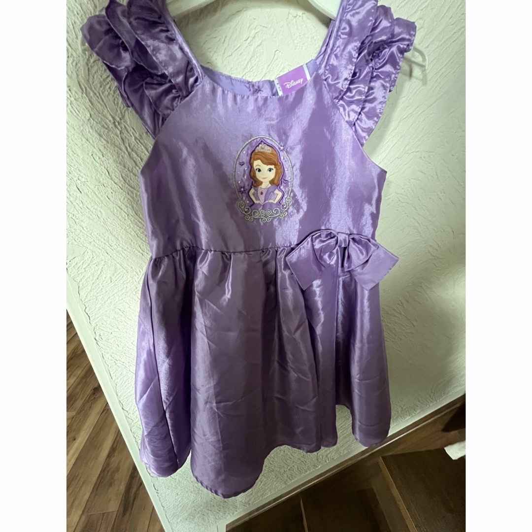 ソフィアのドレス★ディズニー キッズ/ベビー/マタニティのキッズ服女の子用(90cm~)(ドレス/フォーマル)の商品写真