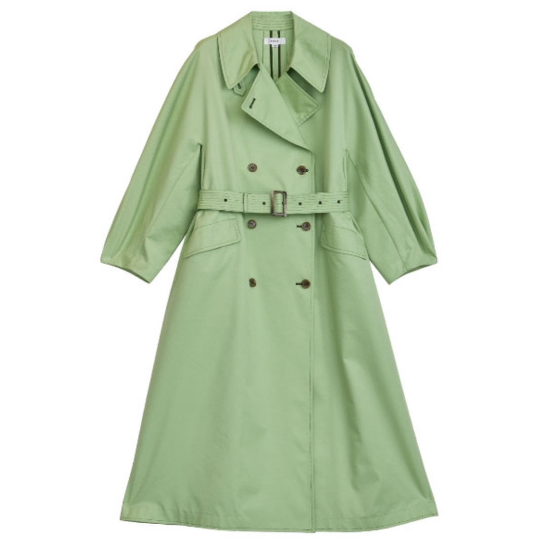 Ameri TURKEY ORGANIC FLARE TRENCH COAT Ameri TURKEY ORGANIC FLARE TRENCH COAT