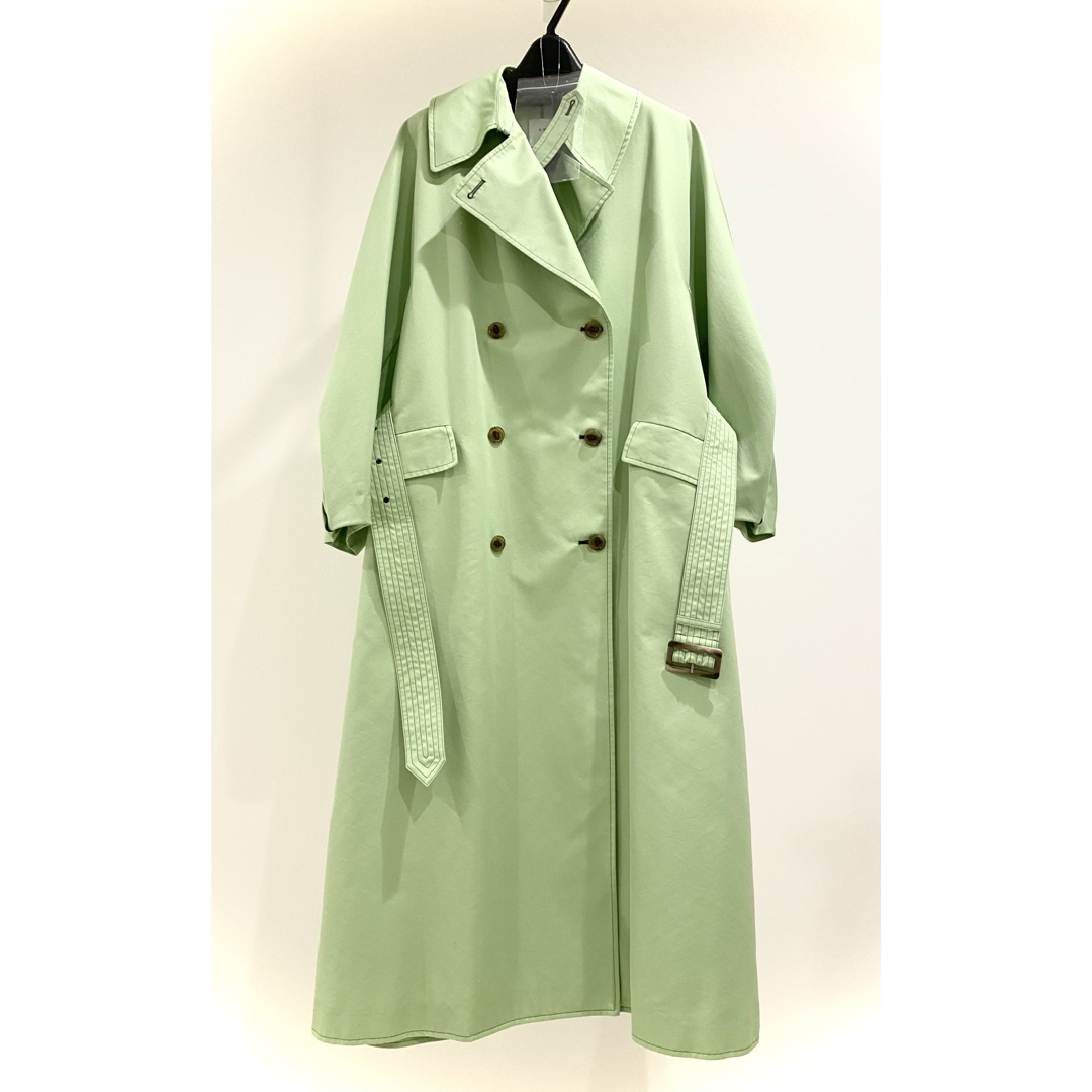 Ameri TURKEY ORGANIC FLARE TRENCH COAT Ameri TURKEY ORGANIC FLARE TRENCH COAT