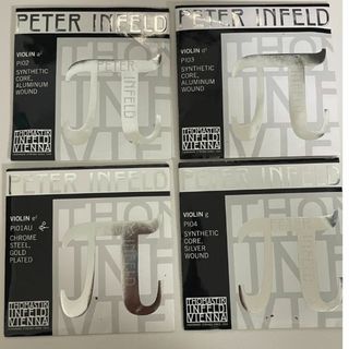 中古　Violine弦　THOMASTIK社　Peter Infeld　4本セッ(ヴァイオリン)