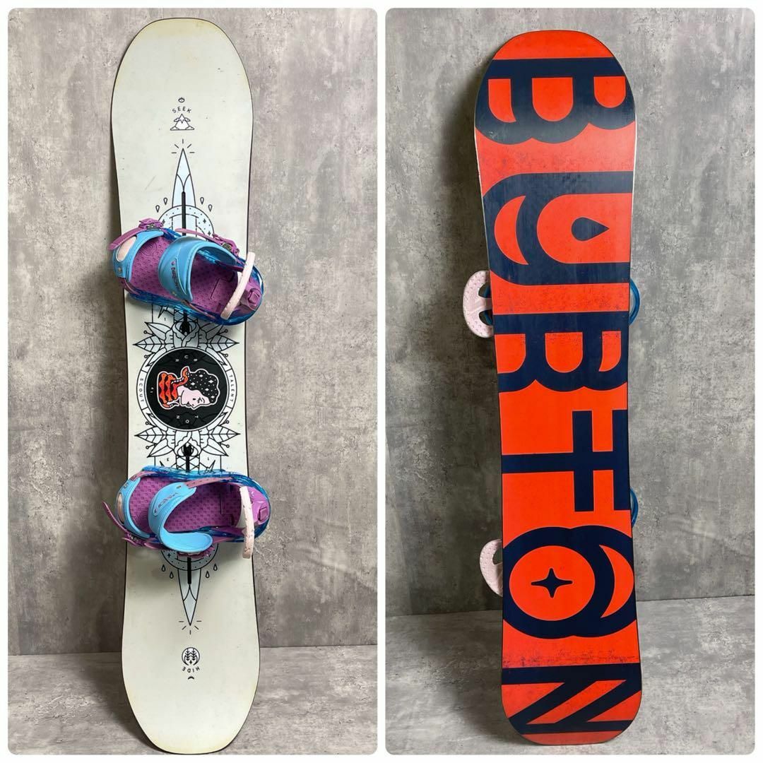 BURTON(バートン)のスノーボードセット　レディース　Burton Talent Scout 146 スポーツ/アウトドアのスノーボード(ボード)の商品写真