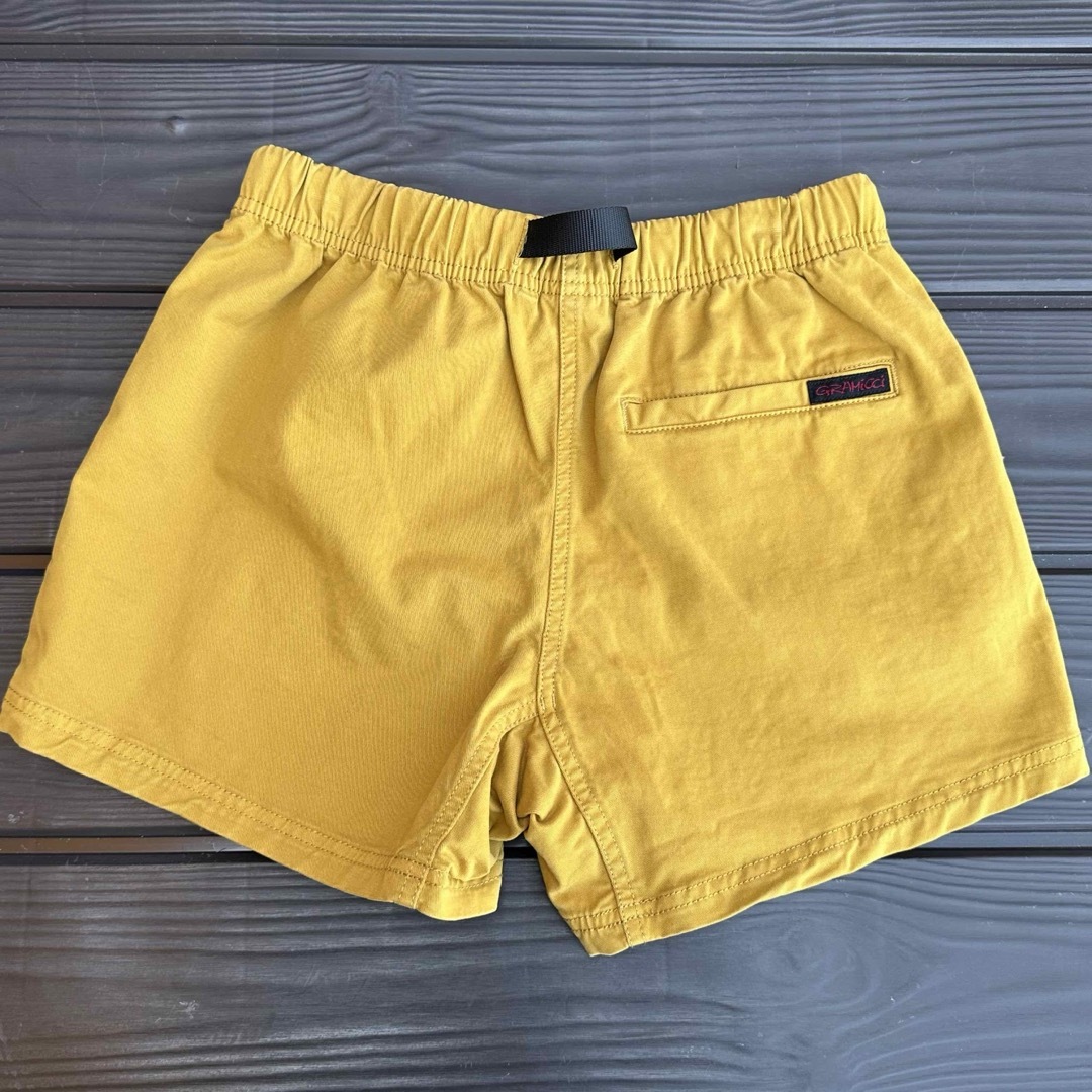 GRAMICCI(グラミチ)のGRAMiCCi W's VERY SHORTS マスタード S 新品 レディースのパンツ(ショートパンツ)の商品写真