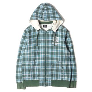 stussy ストゥーシー　ボロパーカー　ダメージ　一点物