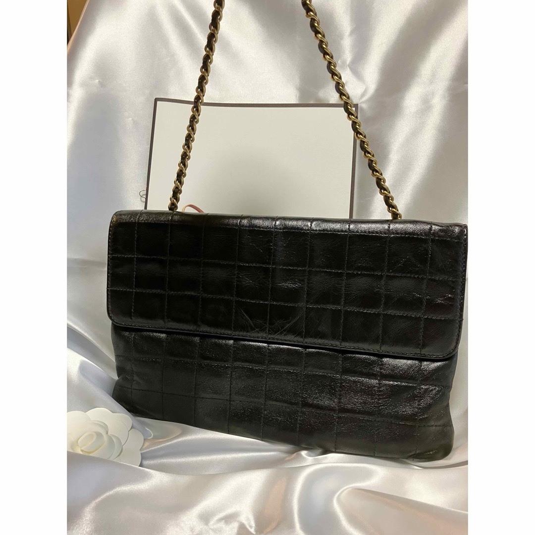CHANEL シャネル チョコバー 2.55 両面フラップ チェーンバッグ CHANEL シャネル チョコバー 2.55 両面フラップ チェーンバッグ