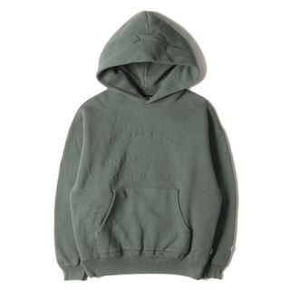 ネイバーフッド(NEIGHBORHOOD)のNEIGHBORHOOD ネイバーフッド パーカー サイズ:S 22AW ロゴ 刺繍 スウェット パーカー CLASSIC-S HOODED LS . CO グリーン系 トップス フーデッド スウェットシャツ【メンズ】【中古】(パーカー)