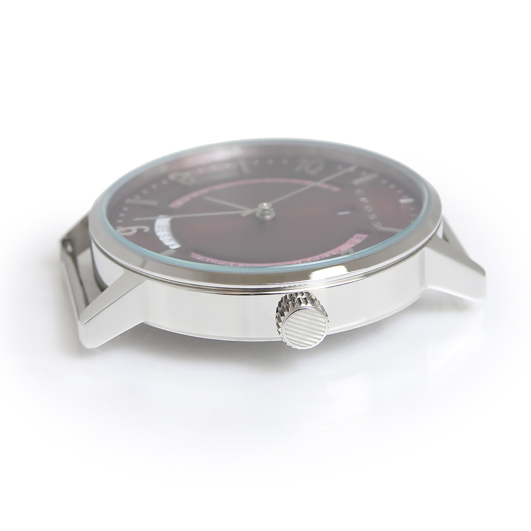 CROSS(クロス)のクロス ラジアル RADIAL 選べるベルト付き 付け替え カスタム クォーツ 腕時計（ベルト代込）シルバー レッド 赤 CR8038-04 CROSS（新品・未使用品） メンズの時計(腕時計(アナログ))の商品写真