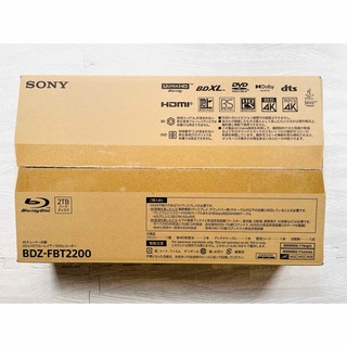 ソニー(SONY)のSONY ブルーレイレコーダー BDZ-FBT2200(ブルーレイレコーダー)