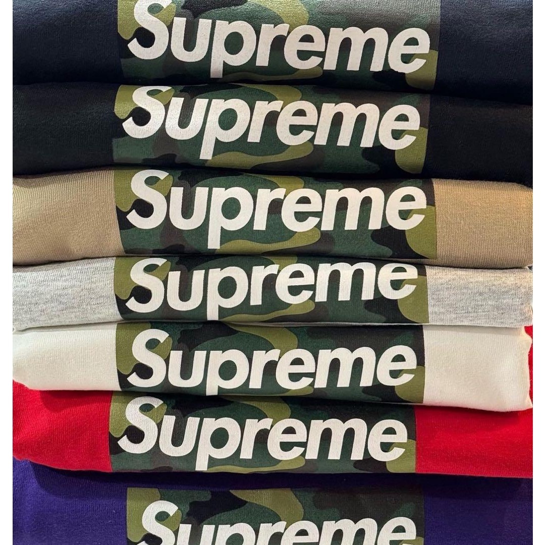 Supreme Camo Box Logo Tee ボックスロゴカモTシャツ