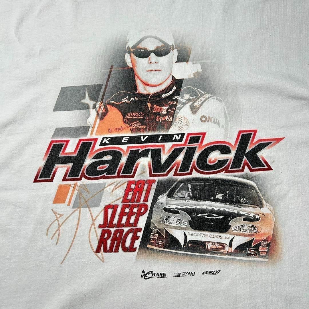 VINTAGE(ヴィンテージ)のCHASE KEVIN Harvick ロンT レーシング NASCAR XL メンズのトップス(Tシャツ/カットソー(七分/長袖))の商品写真