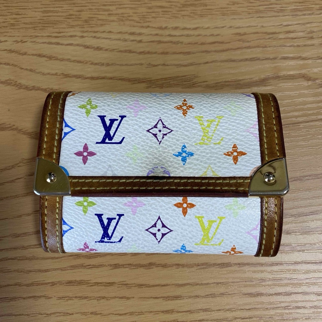 LOUIS VUITTON(ルイヴィトン)のLOUIS VUITTON ルイヴィトン モノグラム　マルチカラー　ミニ財布 レディースのファッション小物(財布)の商品写真