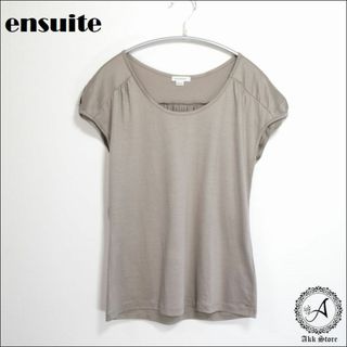 エンスウィート(ensuite)のensuite レディース トップス 半袖 カットソー フレンチスリーブ M(カットソー(半袖/袖なし))