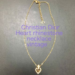 ディオール(Christian Dior) ネックレス（クリスタル）の通販 100点