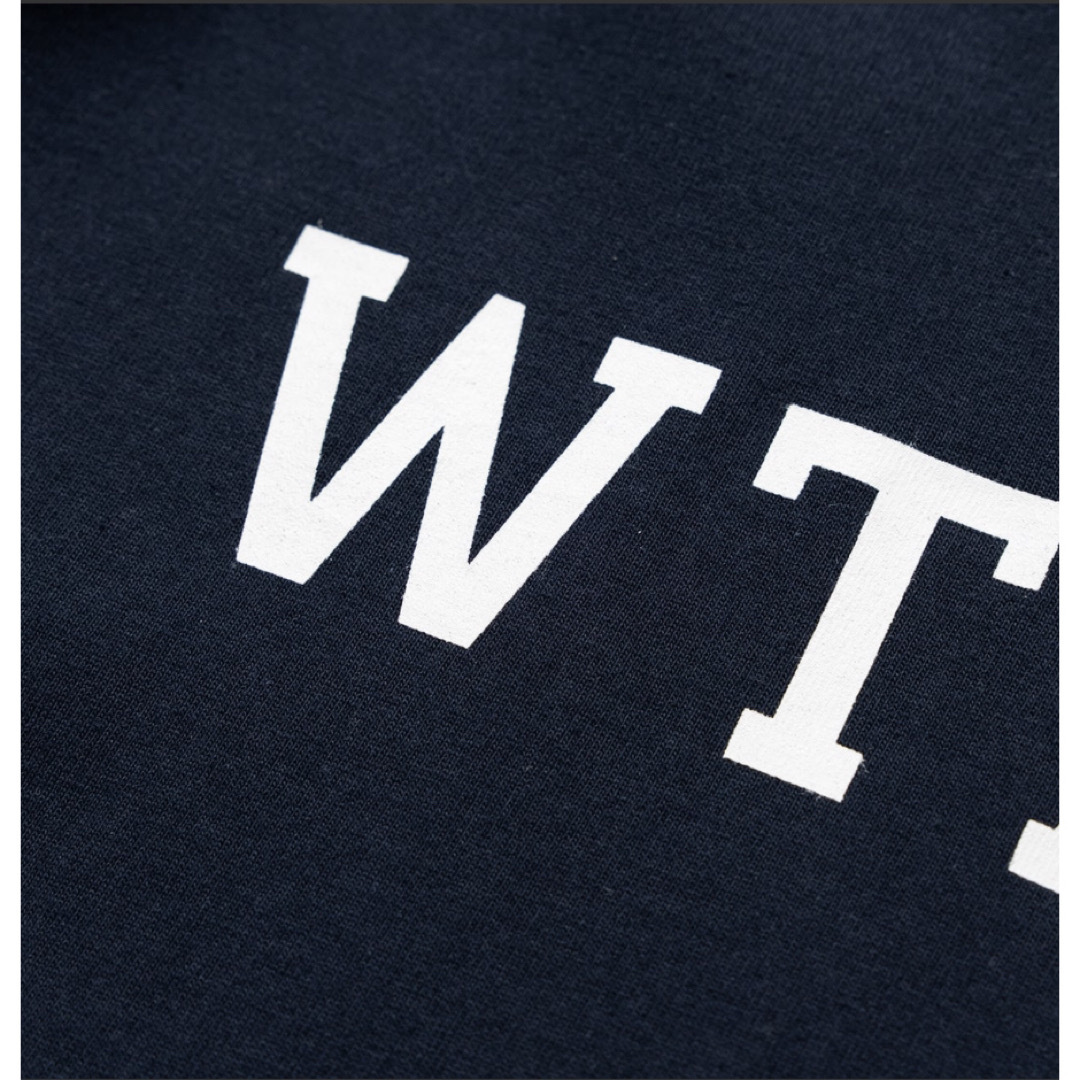 W)taps(ダブルタップス)のWTAPS 2023FW COLLEGE LS TEE NAVY Lサイズ メンズのトップス(Tシャツ/カットソー(七分/長袖))の商品写真