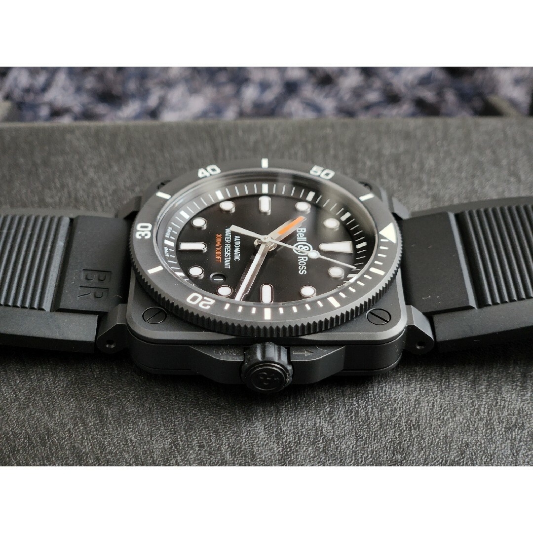 Bell & Ross(ベルアンドロス)のBell&ross BR03-92 DIVER BLACK MATTE メンズの時計(腕時計(アナログ))の商品写真