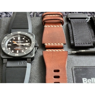 ベルアンドロス(Bell & Ross)のBell&ross BR03-92 DIVER BLACK MATTE(腕時計(アナログ))
