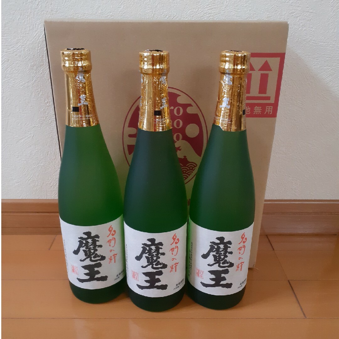 魔王　720ml　３本セット 食品/飲料/酒の酒(焼酎)の商品写真