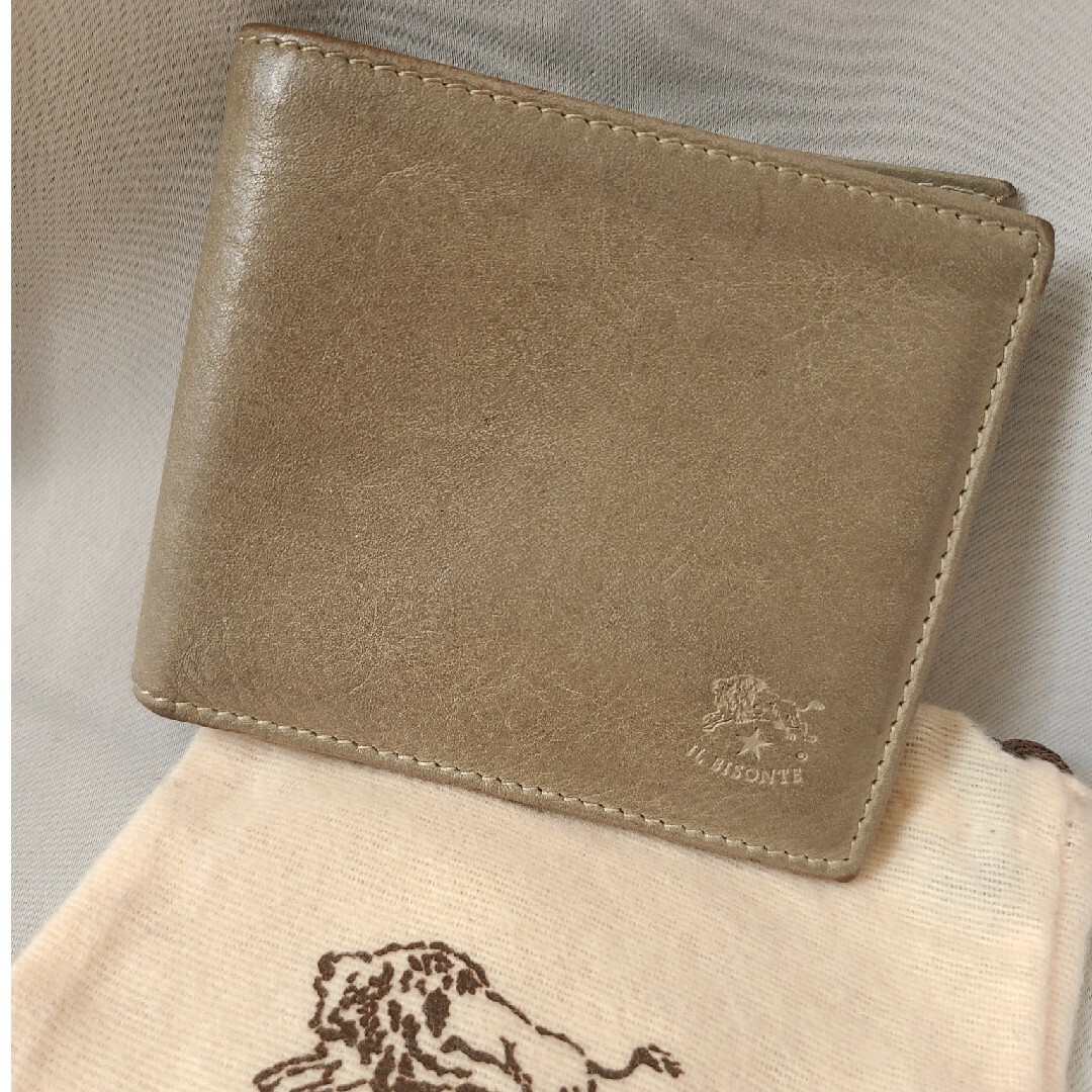 IL BISONTE(イルビゾンテ)のイルビゾンテ　二つ折り財布 メンズのファッション小物(折り財布)の商品写真