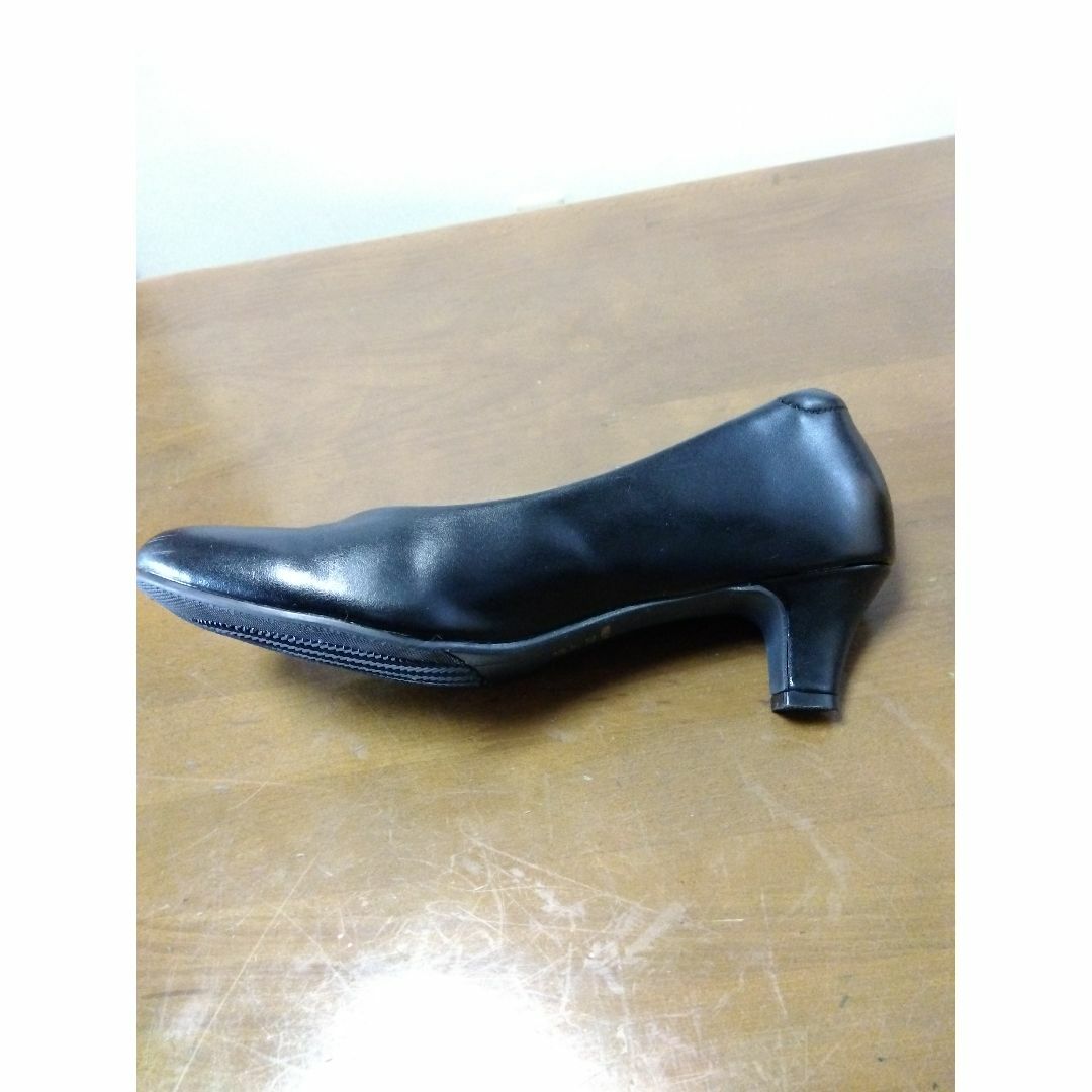 しまむら(シマムラ)のパンプス 黒 レディースの靴/シューズ(ハイヒール/パンプス)の商品写真
