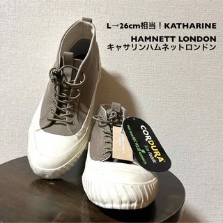 キャサリンハムネット(KATHARINE HAMNETT)のL→26cm相当！KATHARINE HAMNETT LONDON×CORDUR(スニーカー)