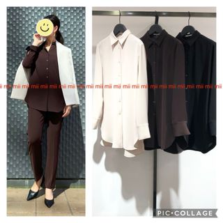 セオリーリュクス(Theory luxe)の✤2022SS セオリーリュクス theory luxe ロングスリーブシャツ✤(シャツ/ブラウス(長袖/七分))