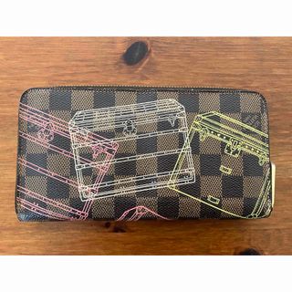 ルイヴィトン(LOUIS VUITTON)のルイヴィトン N63026 ダミエ トランク ジッピー ウォレット 長財布 (財布)