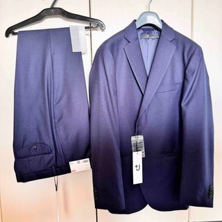 UNIQLO - 希少 UNIQLO +J セットアップ スーツ ネイビー Mの通販 UNIQLO - 希少 UNIQLO +J セットアップ スーツ ネイビー Mの通販
