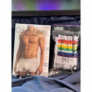 カルバンクライン(Calvin Klein)のカルバンクライン　ボクサーパンツ　ファミリーマート　靴下セット売り(ボクサーパンツ)