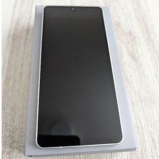 アクオス(AQUOS)の【新品未使用】AQUOS Sense6 64GB シルバー SH-M19(スマートフォン本体)