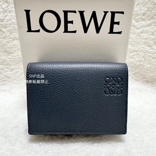 LOEWE - ロエベ 2つ折り財布 ブラック 黒 メンズ レザー コンパクト 革 