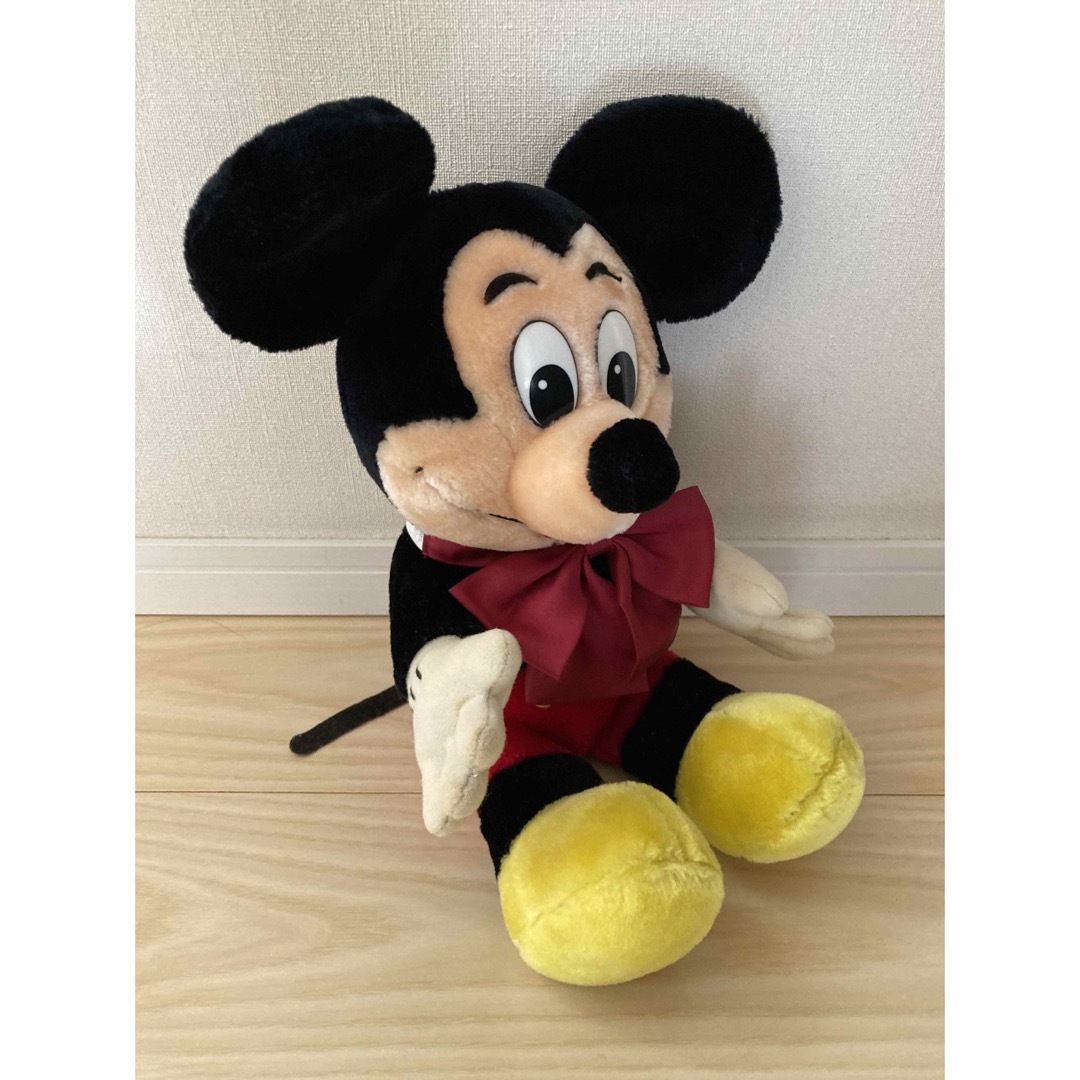 Disney(ディズニー)のディズニー　ミッキーマウス　ぬいぐるみ　約30センチ レトロ エンタメ/ホビーのおもちゃ/ぬいぐるみ(ぬいぐるみ)の商品写真