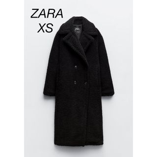 ザラ(ZARA)のZARA エクストラロング フェイクボア コート(ロングコート)