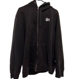 STUSSY - 【新品】stussy スウェットパーカー サイズM ブラック シップ