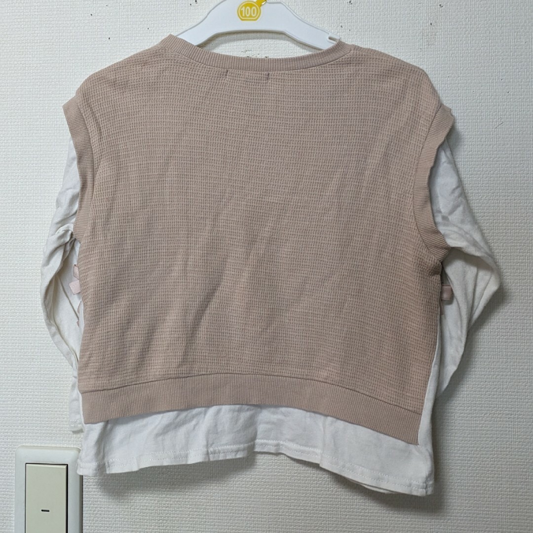 mou jon jon(ムージョンジョン)のムージョンジョン　moujonjon　カットソー（110） キッズ/ベビー/マタニティのキッズ服女の子用(90cm~)(Tシャツ/カットソー)の商品写真