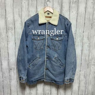 ラングラー(Wrangler)のwrangler ストレッチデニムボアランチコート！雰囲気◎ (Gジャン/デニムジャケット)