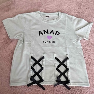 アナップキッズ(ANAP Kids)のANAP kids❤︎ロゴTシャツ(Tシャツ/カットソー)