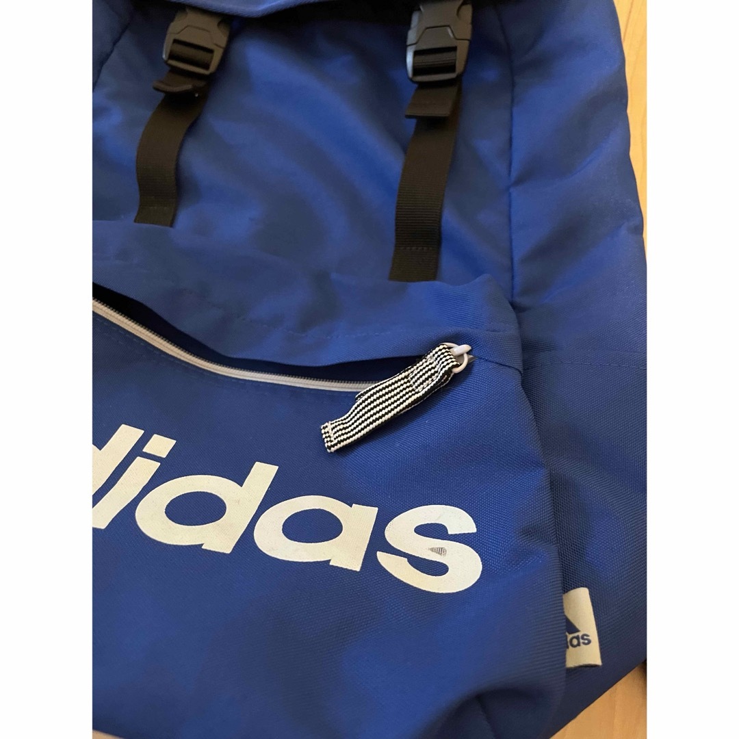 adidas(アディダス)の布 adidas リュック ブルー メンズのバッグ(バッグパック/リュック)の商品写真