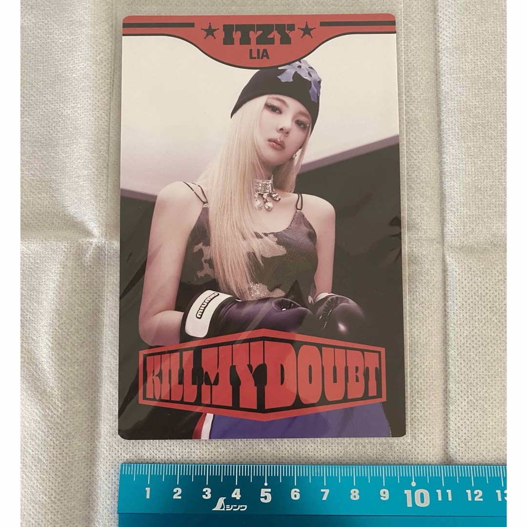 ITZY(イッチ)のITZY Kill My Doubt ポストカード(切離し) リア25 エンタメ/ホビーのタレントグッズ(アイドルグッズ)の商品写真