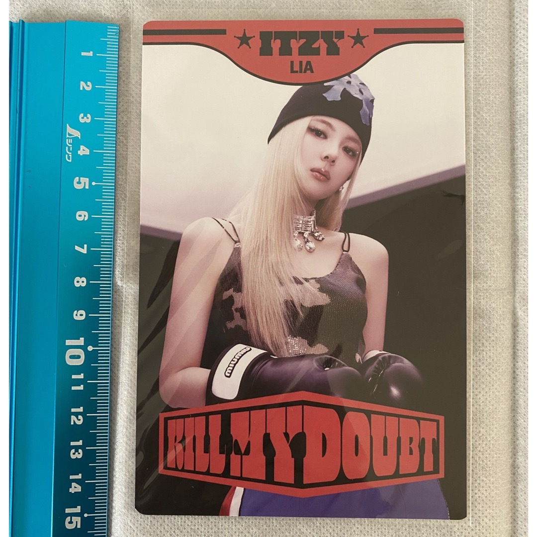 ITZY(イッチ)のITZY Kill My Doubt ポストカード(切離し) リア25 エンタメ/ホビーのタレントグッズ(アイドルグッズ)の商品写真