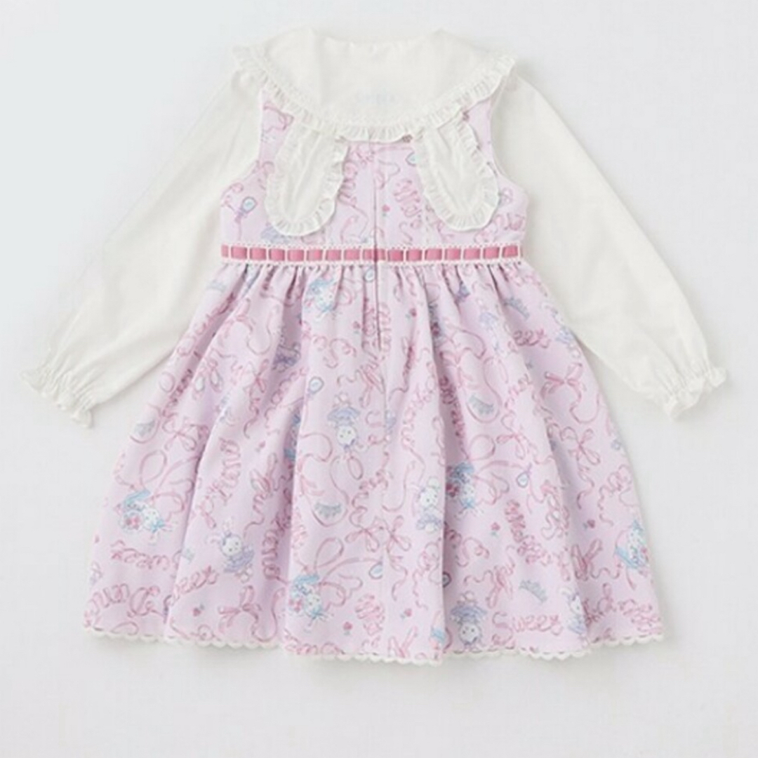 mezzo piano(メゾピアノ)のメゾピアノ キッズ/ベビー/マタニティのキッズ服女の子用(90cm~)(ワンピース)の商品写真