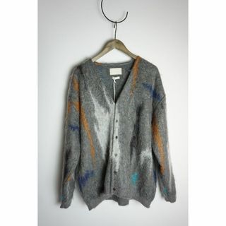 YOKE - 極美品 22AW YOKE モヘア ニット ジャガード カーディガン 204O▲