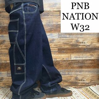 PNB Nation - PNBネーションデニムペインターパンツジーパン