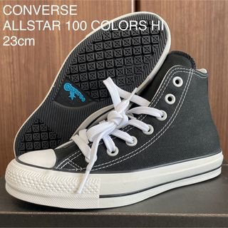 コンバース(CONVERSE)のCONVERSE ALLSTAR 100 COLORS HI オールスター 黒(スニーカー)