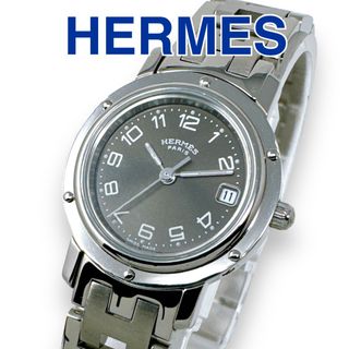 エルメス(Hermes)のエルメス クリッパー CL4.210 Dバックル クォーツ レディース 時計(腕時計)