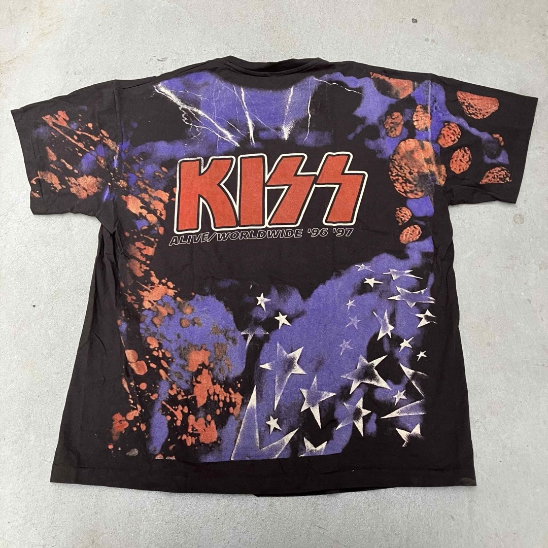 KISS キッス バンドTシャツ/バンT/USED/古着/ツアー/96〜97の KISS キッス バンドTシャツ/バンT/USED/古着/ツアー/96〜97の